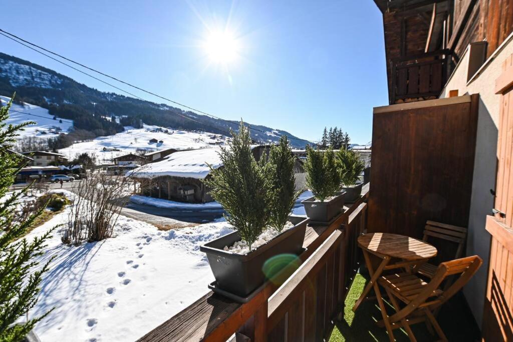 Le Balcon Des Neiges Apartamento Praz-sur-Arly Exterior foto